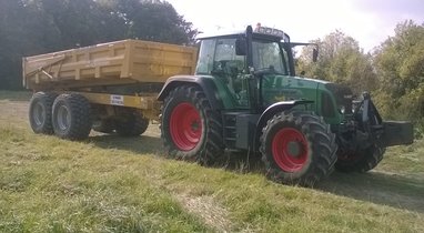 Tractor rental - dumpster TP 18 tons €422