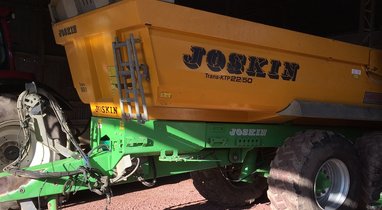 Rental dumpster TP Joskin KTP 2250