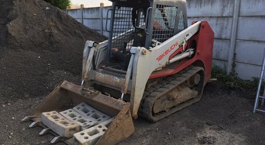 Takeuchi TL120 the Quesnel mini-loader rental