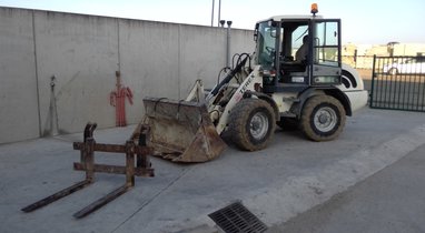 Location chargeuse articulée Terex TL80 Roye