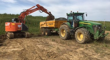 Location Tracteur-benne TP Villeneuve-les-Bordes