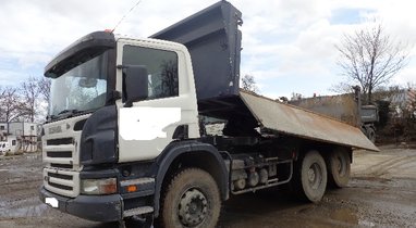 Rental truck Scania Querrieu bi-benne €200