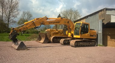 Location Pelleteuse Hyundai 160 Bonnières