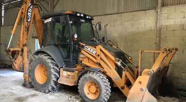 Backhoe rental box 8.5 tons Amiens €200