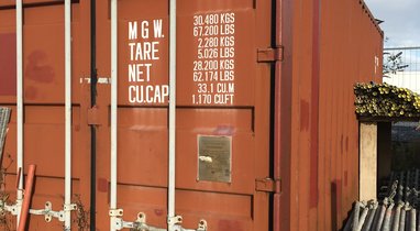 Container 38 cubic metres