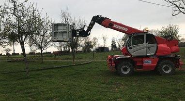 Location télescopique rotatif 21M à Sourdeval