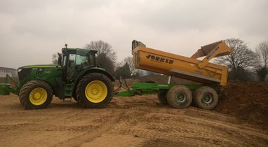 Location Tracteur-benne TP 21 tonnes Bonnières