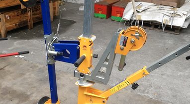 Rental application window Quattrolifts 80 kg