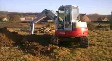 Location Pelleteuse TAKEUCHI 8,7 tonnes Amiens