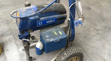 Rental gun to paint Graco Mark V