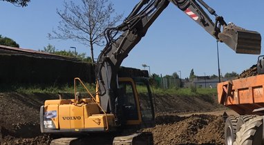 Location Pelleteuse Volvo 14T à Sourdeval