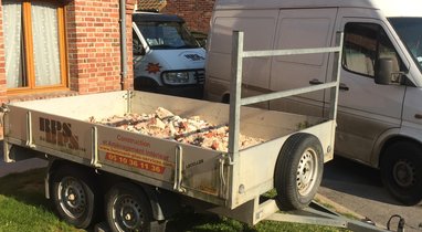 Rental trailer Vanpevenaeyge 700kg, Lecelles