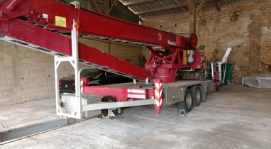 Location grue de levage sur remorque à Caen