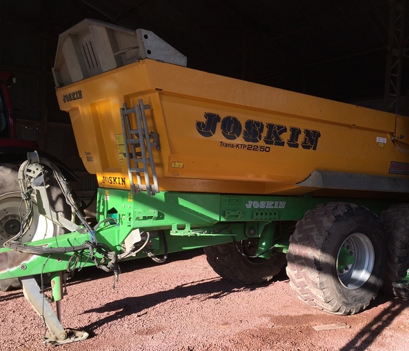 Rental dumpster TP Joskin KTP 2250 €70