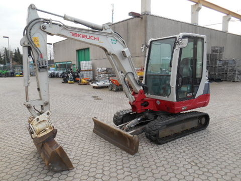 Rent mini excavator TAKEUCHI TB 128 €200