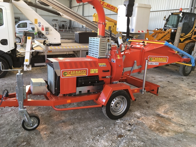 Crusher Rental plants Caravaggi BIO 235 €115