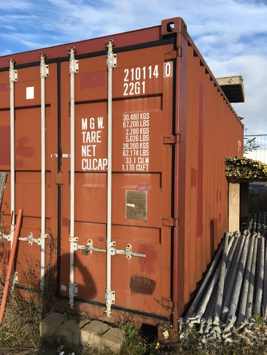 Container 38 cubic metres €6