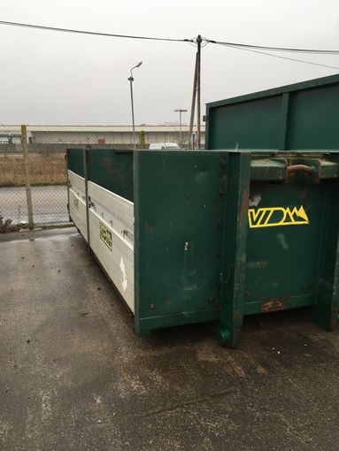 Rental dumpster Ampliroll 10 cubic metres €50