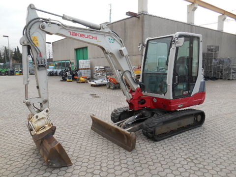 Rent mini excavator TAKEUCHI TB 128 €150