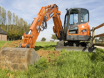 DOOSAN 16t Diéval backhoe rental €160