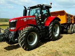 Location Tracteur-benne TP MASSEY FERGUSON Vesly 430 €