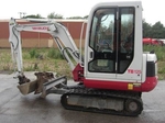 Mini excavator TAKEUCHI 2.8 tons €150