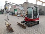 Rent mini excavator TAKEUCHI TB 128 €200