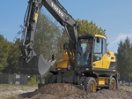 Querrieu Volvo backhoe rental €200