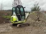 Rent mini excavator JCB 8018 €220