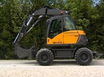 Mecalac 714 Querrieu backhoe rental €200