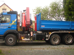 20 T Diéval VOLVO dump truck rental €250