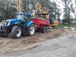 Location Tracteur-benne TP New Holland Querrieu 200 €