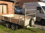 Rental trailer Vanpevenaeyge 700kg, Lecelles €30