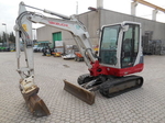 Rent mini excavator TAKEUCHI TB 128 €150