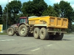 Tractor rental - dumpster TP 18 tons €200